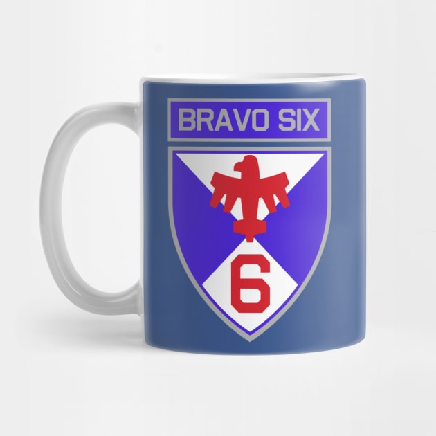 Starship Troopers Bravo Six Patch by PopCultureShirts